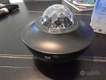 Proiettore Luce Stellata con Effetto Onde + Speake