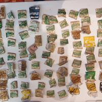 stock vetri plastica orologi vintage