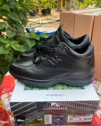 Sneakers Lumberjack Raul con Zeppa – N. 40 (Nuove)