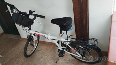 bicicletta pieghevole con cambio 