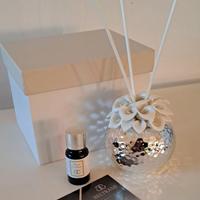 diffusore artigianale porcellana e titanio nuovo