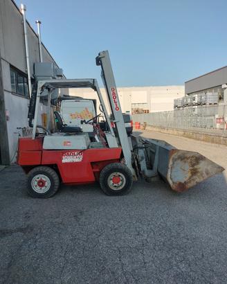 MULETTO LINDE CON  PALE E FORCHE 