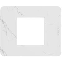 MatixGO - Placca 2 moduli Carrara - JA4802EM