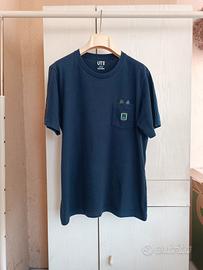 T-Shirt UT Uniqlo X Capcom Casual Moda Streetwear 