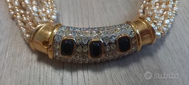 Collana Multifilo  Vintage Bijoux