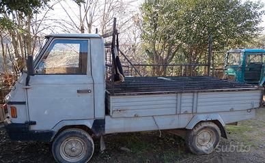 ape poker benzina con ribaltabile 