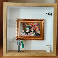 Cornice 3D personalizzata con foto – Diorama