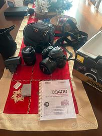 Nikon D3400 come nuova.