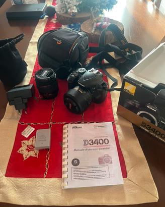Nikon D3400 come nuova.