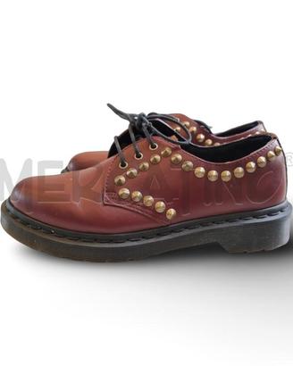 DR. MARTENS 3 EYE CEDAR CHERRY RED SMOOTH, SCATOLA
