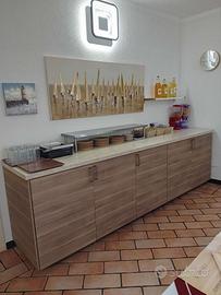 Arredo completo sala colazione B&B affittacamere