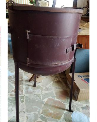 BRACIERE BARBECUE ARTIGIANALE FORNACELLA