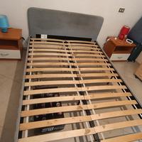 Letto matrimoniale e rete 140x200