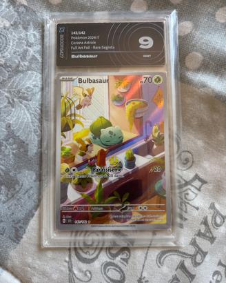 Bulbasaur corona astrale AiGrading 9
