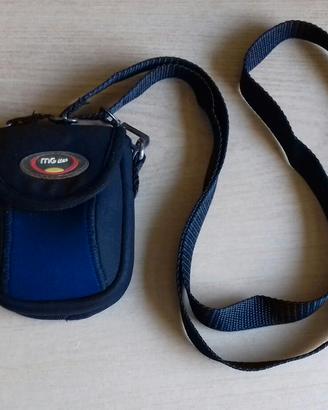 Borsellino per fotocamera con tracolla