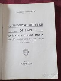 Libro - IL PROCESSO DEI FRATI DI BARI