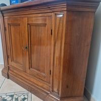 angolo arte povera massello noce