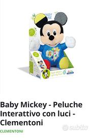 Mickey peluche interattivo
