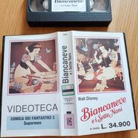 Videocassetta Biancaneve 