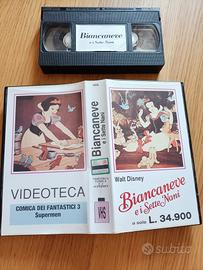 Videocassetta Biancaneve 