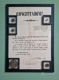 toscana Guerre d'indipendenza risorg 1859 Livorno 