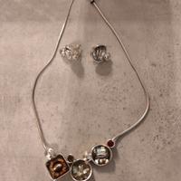 collana e orecchini Swarovski 