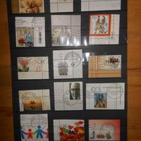 Lotto b. 1258 - Germania francobolli ad angolo