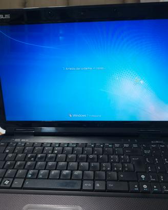 notebok ASUS  K50AF 15.6 pollici usato pochissimo 