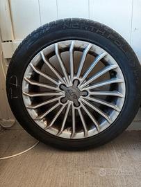 Cerchia Audi con pneumatici invernali