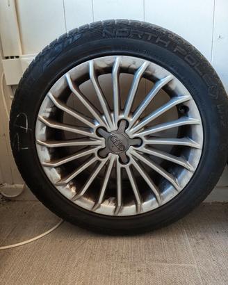Cerchia Audi con pneumatici invernali