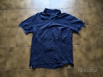Polo tommy hilfiger uomo vintage XL blu