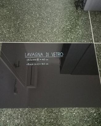Lavagna Nera Di Vetro NAVARIS 49646.01 (90x60) cm