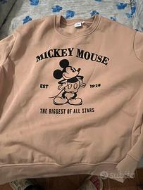 Felpa Disney Mickey Mouse  tg 50-52