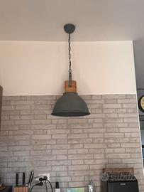 Lampadario pendente metallo