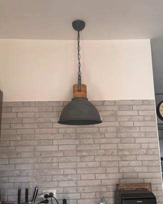 Lampadario pendente metallo
