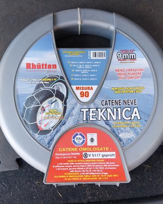catene da neve misura 90