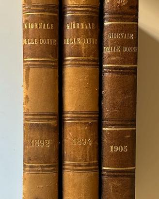 Volumi riviste d'epoca "Giornale delle Donne"