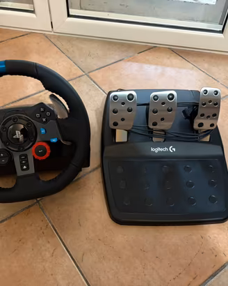 G29 per ps5 utilizzato pochissimo