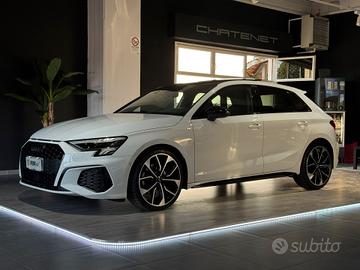 Audi A3 SPB 35 TDI S Tronic S-Line Identity Black