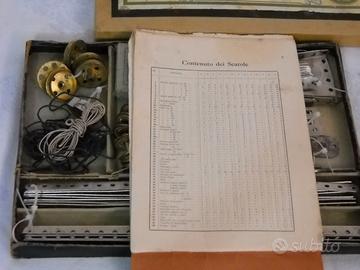 SCATOLA DI MECCANO ANNI ‘20-30
