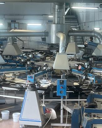 Macchina da stampa serigrafica