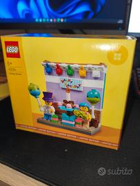 Lego limited edition 40584 diorama di compleanno