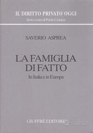 Asprea La famiglia di fatto In Italia e in Europa