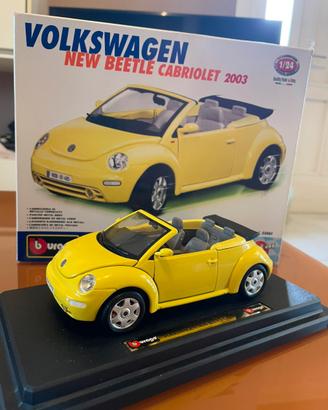 Burago Wolkswagen New Beetle cabriolet 2003