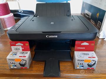 Stampante multifinzione Canon + 2 Cartucce 
