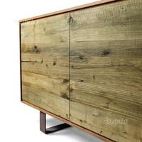 Credenza \Madia di design , legno di rovere Antico