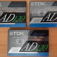 Lotto Cassette TDK AD120 Sigillate