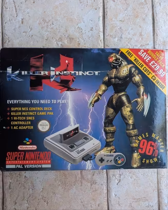 Super Nintendo Killer Instinct Bundle PAL 1Chip