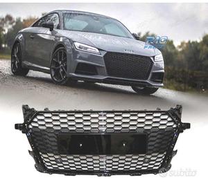 GRIGLIA PER AUDI TT 8S 15-19 LOOK RS NERO