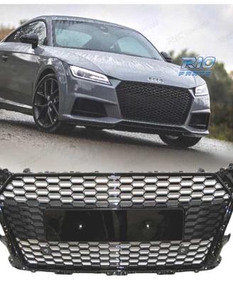 GRIGLIA PER AUDI TT 8S 15-19 LOOK RS NERO
